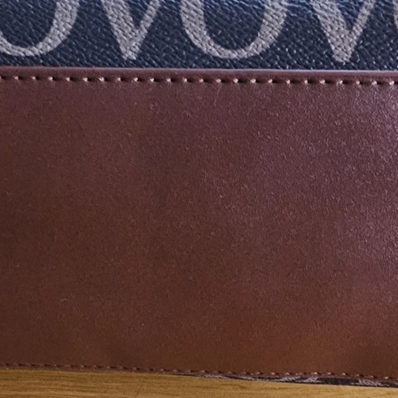 Orlandi Valentino. Brown Monogram Tote Bag. Brand new. - Picture 7 of 8